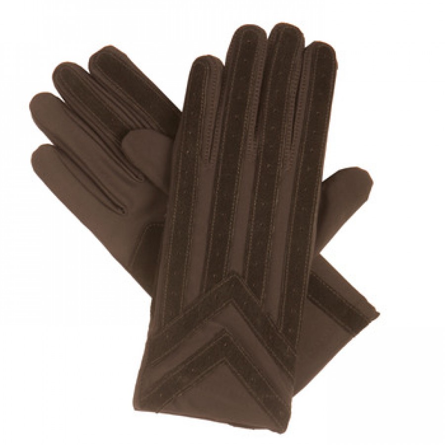 Isotoner Men's Spandex Gloves Knit Lined