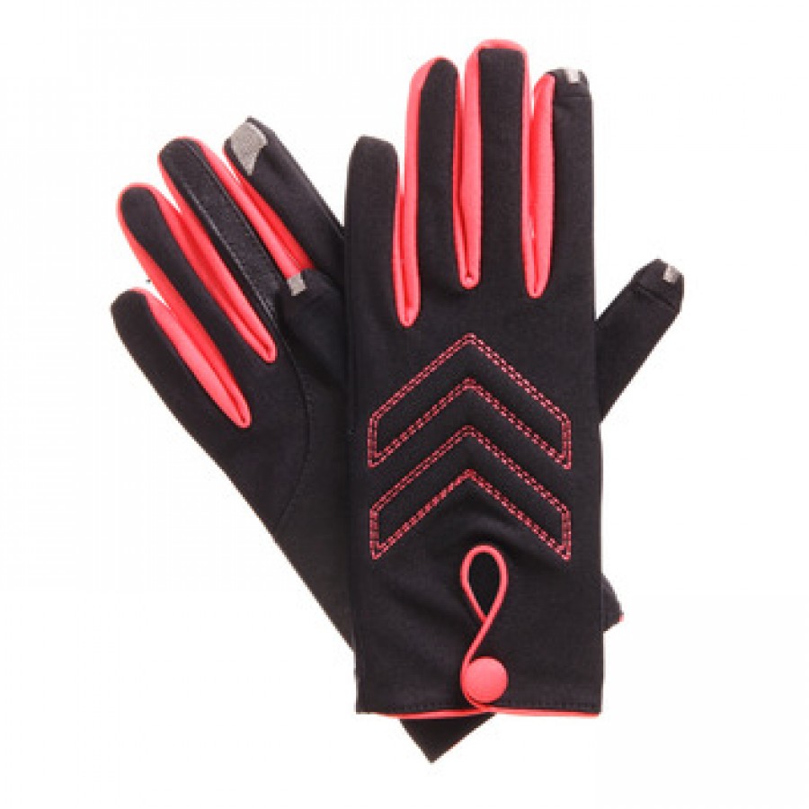 Isotoner Women's smarTouch Brights Modern Chevron Driving Glove